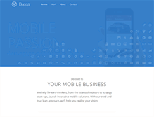 Tablet Screenshot of bucca.com